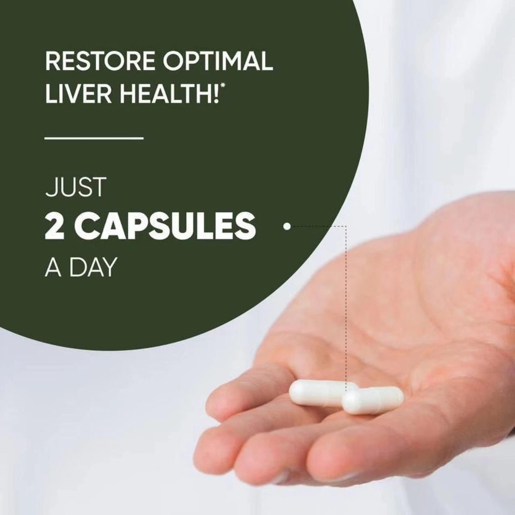 Detox Hepático Sandhu 70 Cápsulas  Limpieza Profunda del Hígado Graso y Desintoxicación Natural con Cardo Mariano y Diente de León | Energía Renovada y Bienestar Total💊